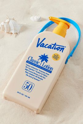 Vacation® Vacation Vacation Classic Lotion SPF 50 Sun Jug Sunscreen in White at Urban Outfitters