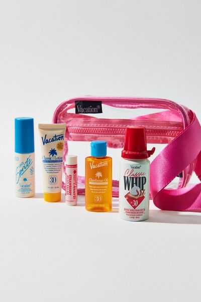 Vacation® Vacation Vacation Sun Belt Suncare Set in Pink at Urban Outfitters