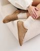 Vagabond Shoemaker Vagabond Hollie suede lace up sneakers in tan-Brown - 3