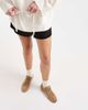 Vagabond Shoemaker Vagabond Hollie suede lace up sneakers in tan-Brown - 4