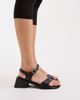 Vagabond Shoemaker Vagabond Ines leather heeled sandals in black - 3