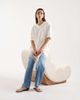 Vagabond Shoemaker Vagabond Izzy leather flip flops in off white - 2