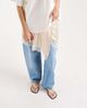 Vagabond Shoemaker Vagabond Izzy leather flip flops in off white - 3