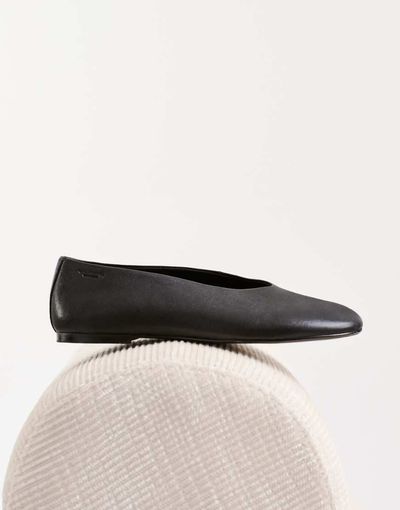 Vagabond Shoemaker Vagabond Shoemakers Aleya leather ballet flats in black