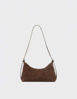 Vagabond Shoemaker Vagabond Shoemakers Bari suede mini shoulder bag in coffee-Brown