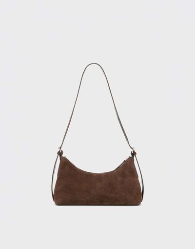 Vagabond Shoemaker Vagabond Shoemakers Bari suede mini shoulder bag in coffee-Brown