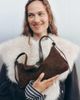 Vagabond Shoemaker Vagabond Shoemakers Bari suede mini shoulder bag in coffee-Brown - 4