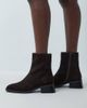 Vagabond Shoemaker Vagabond Shoemakers Blanca suede square toe ankle boots in brown - 2