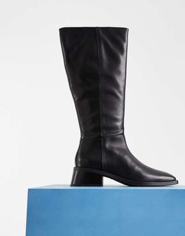 Vagabond Shoemaker Vagabond Shoemakers Blanca tall leather knee boots in black