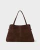 Vagabond Shoemaker Vagabond Shoemakers Cannes suede shoulder bag in brown - 1