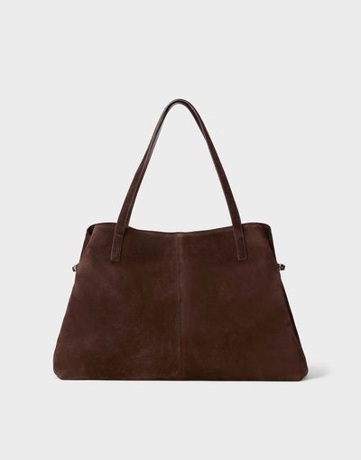 Vagabond Shoemaker Vagabond Shoemakers Cannes suede shoulder bag in brown