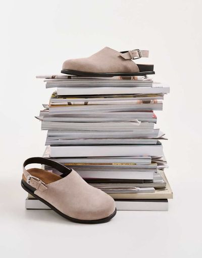 Vagabond Shoemaker Vagabond Shoemakers Effie suede mules in taupe-Neutral