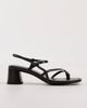 Vagabond Shoemaker Vagabond Shoemakers Evie leather strappy heeled sandals in black - 4