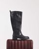 Vagabond Shoemaker Vagabond Shoemakers Freya flat leather riding knee boots in black - 1