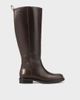 Vagabond Shoemaker Vagabond Shoemakers Freya leather flat riding knee boots in brown - 2