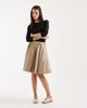 Vagabond Shoemaker Vagabond Shoemakers Hollie suede lace up ballet flats in off white - 3
