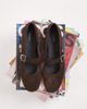 Vagabond Shoemaker Vagabond Shoemakers Jolin suede Mary Jane ballet flats in coffee-Brown - 2