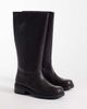 Vagabond Shoemaker Vagabond Shoemakers Karlie pull on flat knee boots in brown - 4