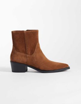 Vagabond Shoemaker Vagabond Shoemakers Kelsey suede cowboy ankle boots in brown