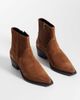 Vagabond Shoemaker Vagabond Shoemakers Kelsey suede cowboy ankle boots in brown - 4
