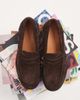 Vagabond Shoemaker Vagabond Shoemakers Linn suede penny loafers in brown - 4