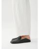 Vagabond Shoemaker Vagabond Shoemakers Sammie leather round toe slip on loafers in black - 4