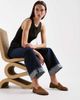 Vagabond Shoemaker Vagabond Shoemakers Sammie suede round toe slip on loafers in brown - 4