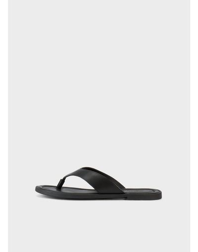 Vagabond Shoemaker Vagabond Shoemakers Zaida leather flip flops in black