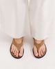 Vagabond Shoemaker Vagabond Zaida suede flip flops in sand-Neutral - 2