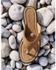 Vagabond Shoemaker Vagabond Zaida suede flip flops in sand-Neutral - 4
