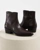 Vagabond Shoemakers Vagabond Shoemaker Kelsey leather western ankle boots in chocolate-Brown - 3