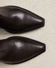 Vagabond Shoemakers Vagabond Shoemaker Kelsey leather western ankle boots in chocolate-Brown - 4