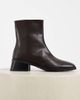 Vagabond Shoemakers Vagabond Shoemakers Blanca leather square toe ankle boots in brown - 4