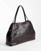 Vagabond Shoemakers Vagabond Shoemakers Cannes leather woven shoulder bag in brown - 4