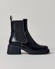Vagabond Shoemakers Vagabond Shoemakers Dorah Leather Ankle Boots in Black/White, Women's at Urban Outfitters - 2