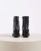 Vagabond Shoemakers Vagabond Shoemakers Giselle cinched toe block heel ankle boots in black leather - 3