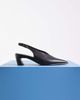 Vagabond Shoemakers Vagabond Shoemakers Ilona high vamp sling back heels in black leather - 1