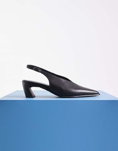 Vagabond Shoemakers Vagabond Shoemakers Ilona high vamp sling back heels in black leather
