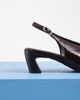 Vagabond Shoemakers Vagabond Shoemakers Ilona high vamp sling back heels in brown patent leather - 2