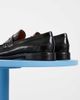 Vagabond Shoemakers Vagabond Shoemakers Steven slim leather penny loafers in polished black - 4