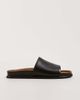Vagabond Vagabond Effie leather flat sandals in black - 4