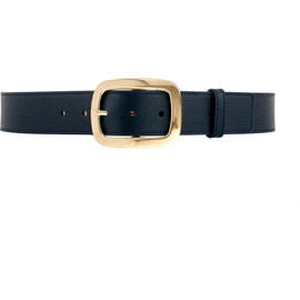 Vaincourt Vaincourt La Captivante Brass Buckle Leather Belt
