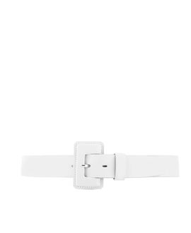 Vaincourt Vaincourt La Petite Merveilleuse Leather Buckle Belt