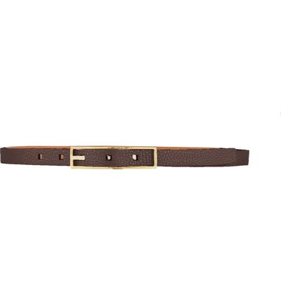 Vaincourt Vaincourt La Ravissante Slim Metallic Leather Belt