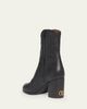 Valentino Garavani 40mm Bard Embroidered Leather Ankle Boots - 4