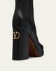 Valentino Garavani 90mm Fawcette Platform Leather Knee-High Boots - 2