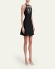 Valentino Garavani Beaded Bow Halter Minidress - 4