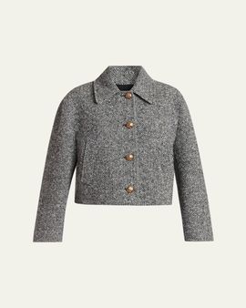 Valentino Garavani Boucle Wool Jacket