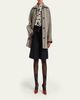 Valentino Garavani Daisy-Print Silk Neck-Scarf Blouse - 2