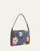 Valentino Garavani DeVain Floral Beaded Top-Handle Bag - 3